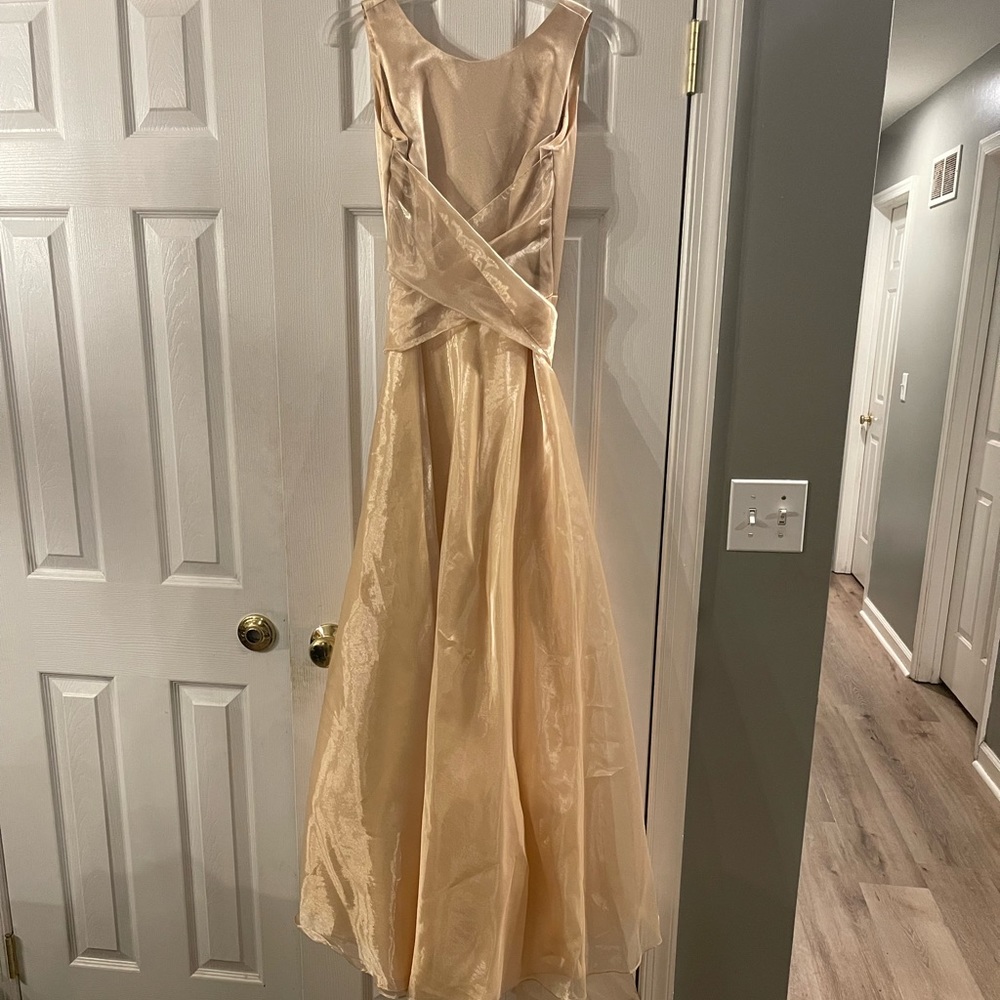 Champagne Mother-of-the-Bride Gown